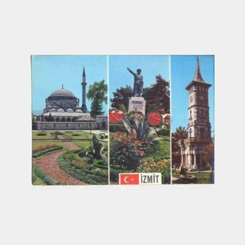 İzmit Şehirden Görünüşler Kartpostal