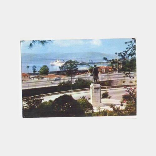 İzmit Atatürk Heykeli Görünüş Kartpostal