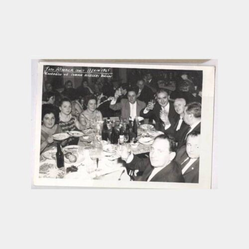 1965 İzmit -Foto Atmaca- Düğün Fotoğraf