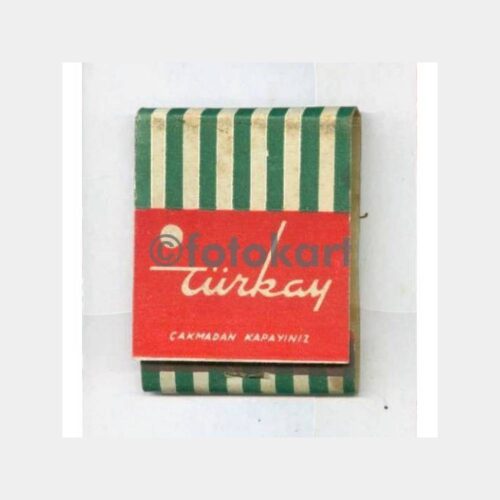 1997 -Karton Çöplü- Türkay Kibrit Kutusu