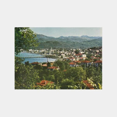1975 Ordu Ünye Genel Görünüş Kartpostal