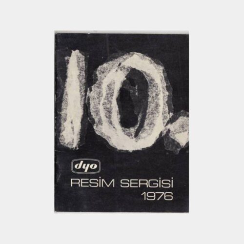 1976 DYO 10. Resim Sergisi Kataloğu