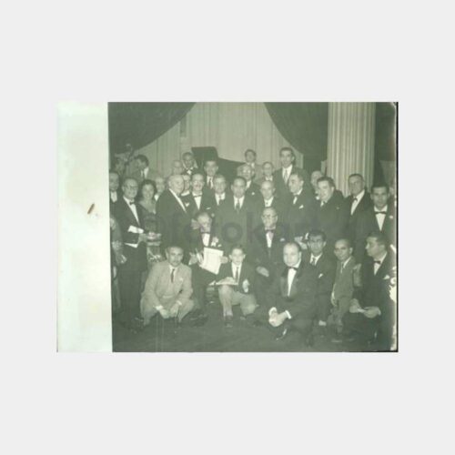 1957 İFİS-2 Pul Sergisi Töreni Fotoğraf