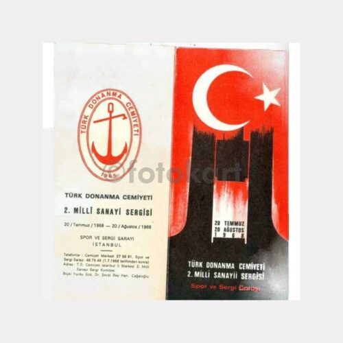 1968 Türk Donanma Cemiyeti 2. Milli San Sergi Broşürü