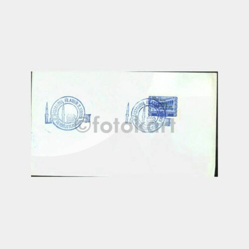 1957 İstanbul Filatelik 2.Sergi 11.11.1957 D4 FDC