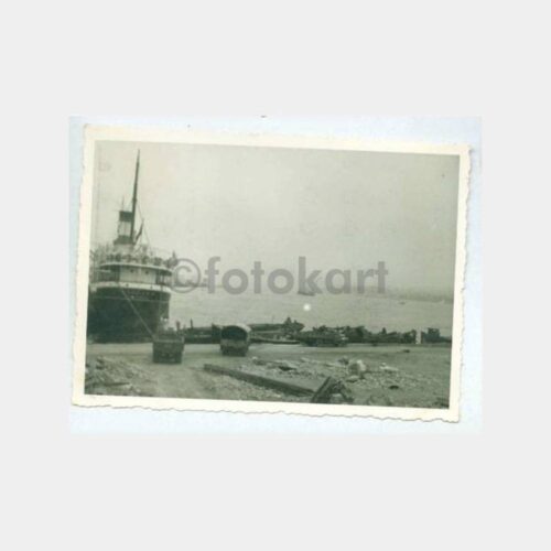 1960 Sirkeci Rıhtımı Güneysu Vapuru Fotoğraf