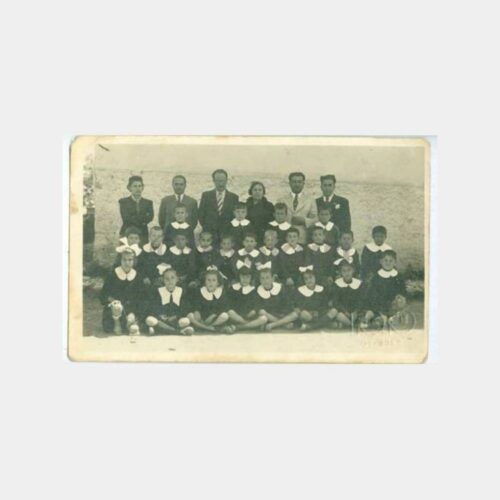 1940 Üsküdar Harmanlık İlkokulu Grup Fotoğraf