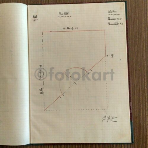 Akşam Kız Sanat Okulu Ödev Defteri, 1940 - Görsel 2