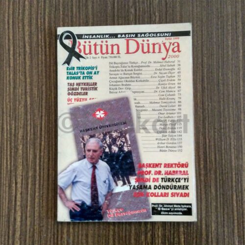 Bütün Dünya Kültür Dergisi, 1999 Eylül