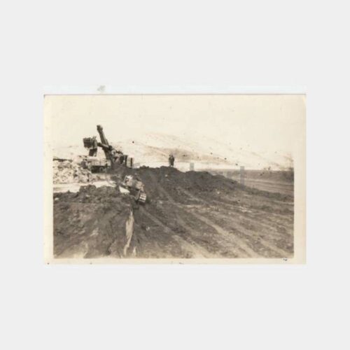 1959 Bartın Rıhtım İnşaatı Görünüş Kartpostal