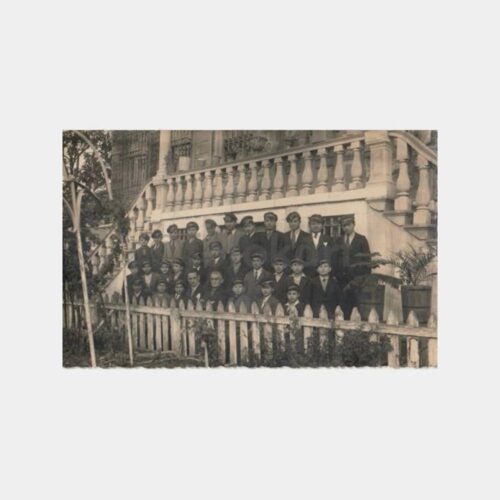 1935 Bartın Erkek Musıki Koro Heyeti Kartpostal