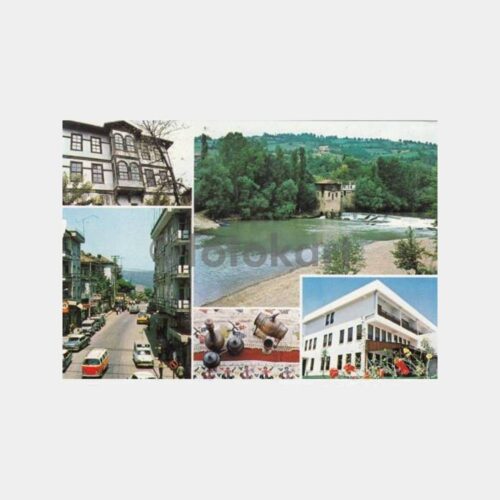 1980 Bartın Görünüş Kartpostal
