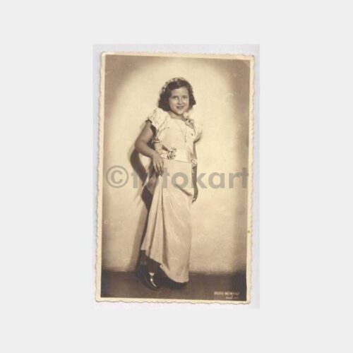 1939 Beyoğlu -Foto Mümtaz- Kız Fotoğraf