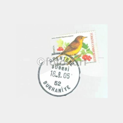 2005 Burhaniye Ören Damgalı Kartpostal - Görsel 2