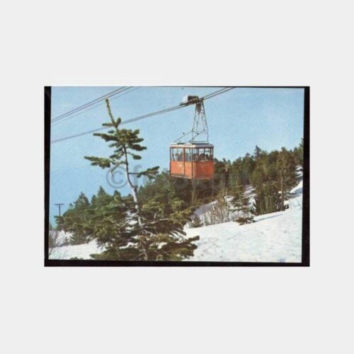 Bursa Uludağ Teleferik Görünüş Kartpostal