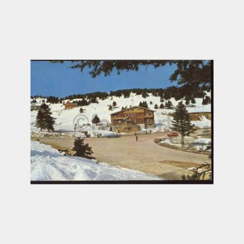 Bursa Uludağ Beceren Görünüş Kartpostal