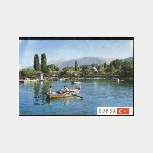 Bursa Kültürpark Havuzu Görünüş Kartpostal