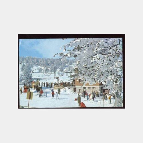 1981 Bursa Uludağ Beceren Otel Görünüş Kartpostal