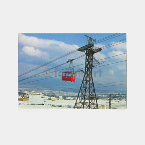 Bursa Uludağ Teleferik Görünüş Kartpostal