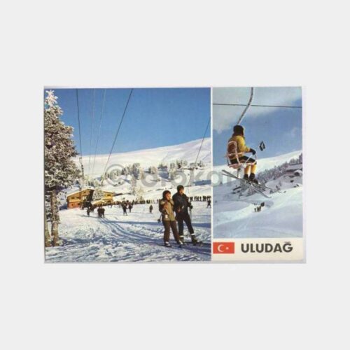 Bursa Uludağ Beceren Oteli Görünüş Kartpostal