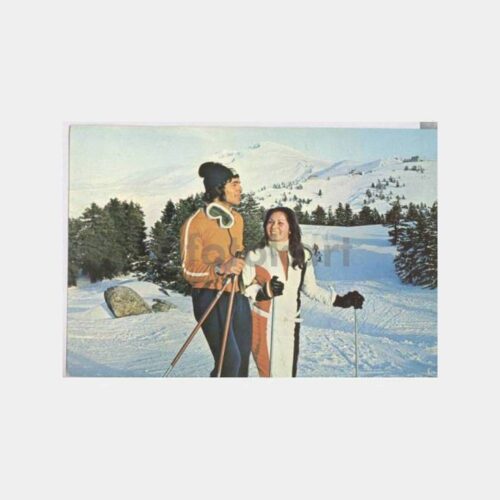 Bursa Uludağ Kayakçı Gençler Görünüş Kartpostal