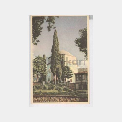 Bursa Yeşil Türbe Görünüş -Doğan Kardeş- Kartpostal
