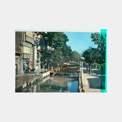 1970 Eskişehir Porsuk Cadde Görünüş Kartpostal