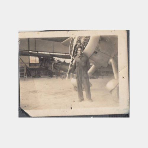 1943 Eskişehir Uçak Pilot Fotoğraf