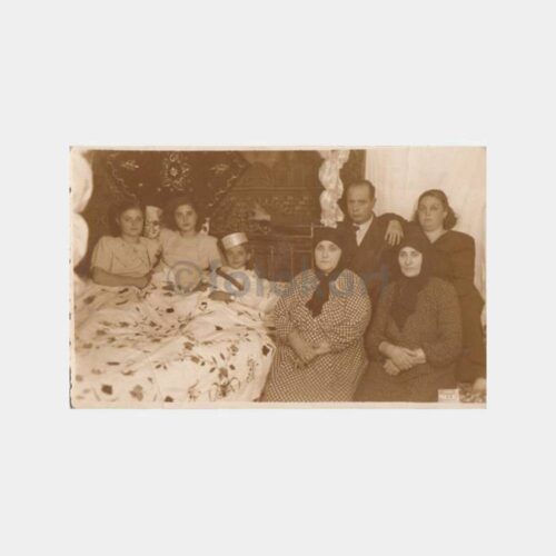 1950 Eskişehir -Foto Halk- Sünnet Çocuğu Fotoğraf