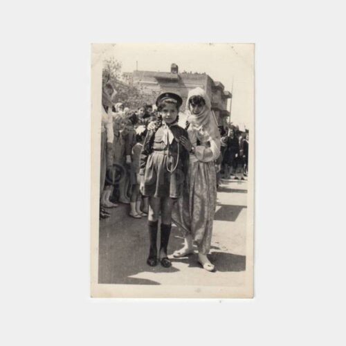 1970 Eskişehir İzci Folklor Kız Öğrenci Fotoğraf