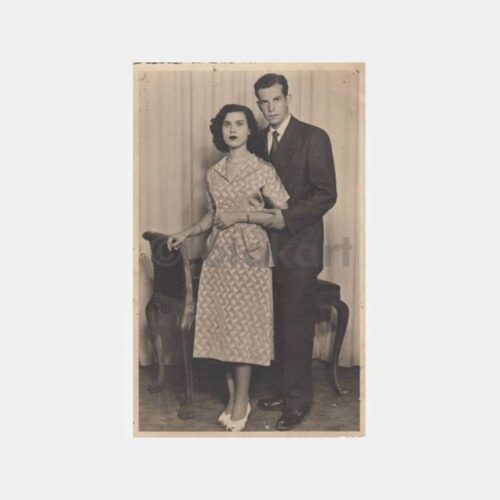 1948 Eskişehir Nişanlı Gençler Konulu Fotoğraf