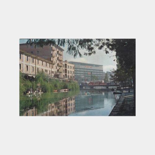 1972 Eskişehir Porsuk Görünüş Kartpostal
