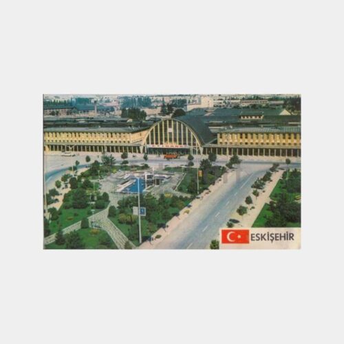 1970 Eskişehir Gar Görünüş Kartpostal