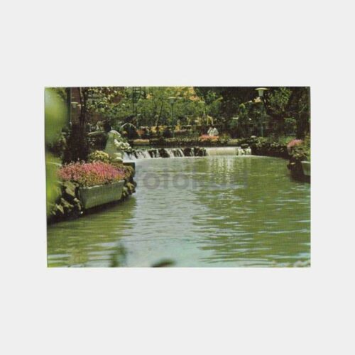 1970 Eskişehir Park Görünüş Kartpostal