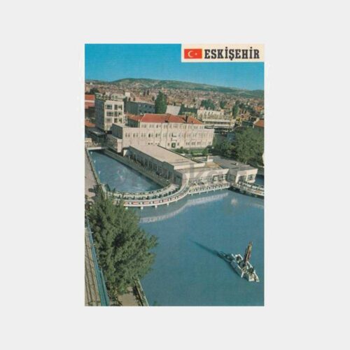 1992 Eskişehir Regülatör Görünüş Kartpostal