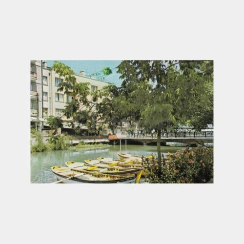 1980 Eskişehir Porsuk Görünüş Kartpostal