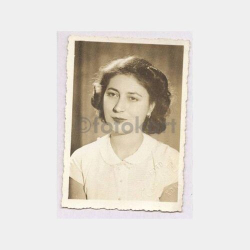 1950 Konya -Foto Behçet- Kadın Fotoğraf