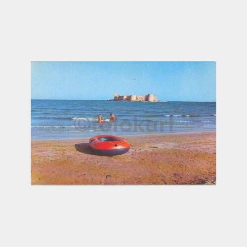 Mersin Silifke Kızkalesi Kartpostal