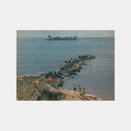 1970 Mersin Kızkalesi Corycos Harabesi Kartpostal