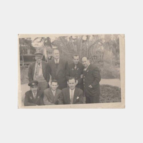 1957 Mersin Demiryolcu Grup Fotoğraf