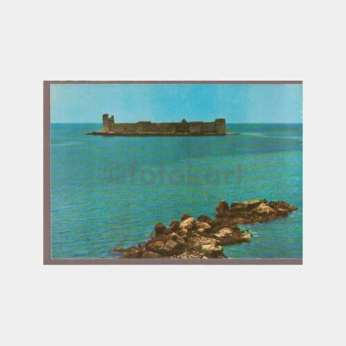 Mersin Kızkalesi Görünüş Kartpostal
