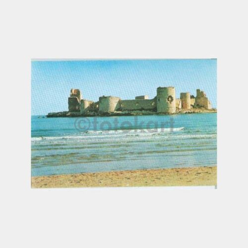 Mersin Silifke Kızkalesi Görünüş Kartpostal