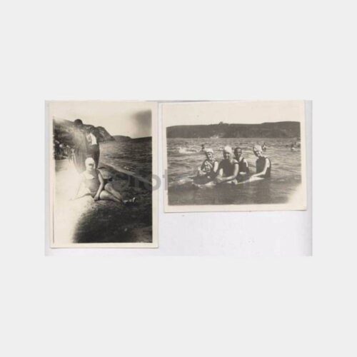1930 Sarıyer Altınkum Plajı 2 Adet Fotoğraf