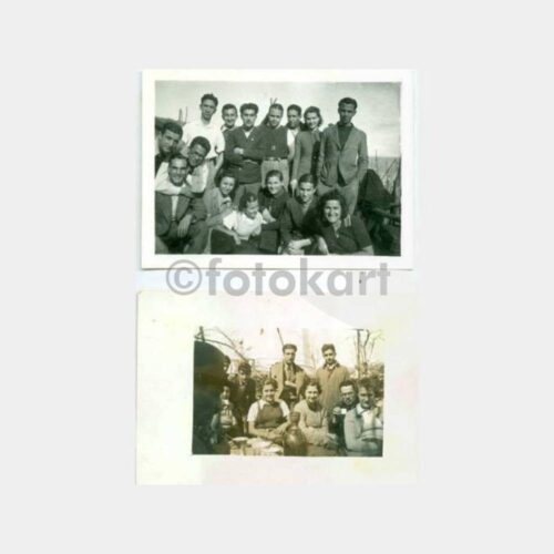 1936 Sarıyer Rumelifeneri Gezisi 4 Adet Fotoğraf