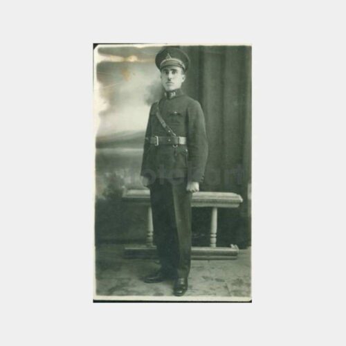 1933 Subay Görünüş Stüdyo Fotoğraf