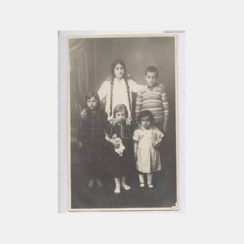 1930 Çocuklar Oyuncak Görünüş Stüdyo Fotoğraf