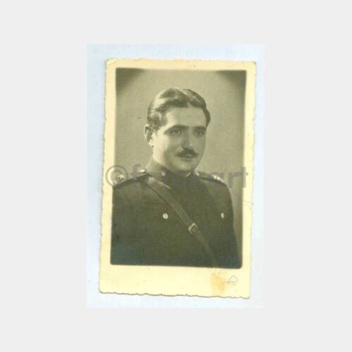 1935 Subay Portre Stüdyo Fotoğraf