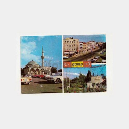Tekirdağ Çorlu 3 Değişik Görünüş Kartpostal
