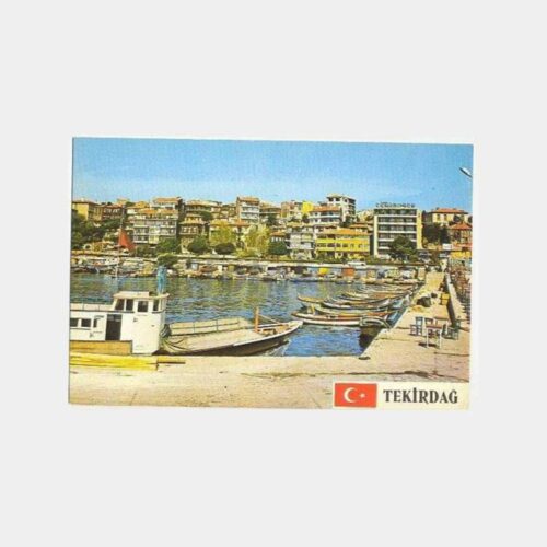 Tekirdağ Liman ve Civarı Görünüş Kartpostal