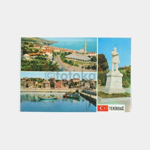 Tekirdağ 3 Değişik Görünüş Kartpostal